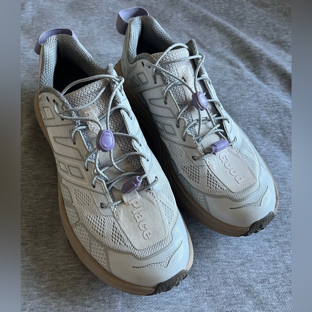 Hoka UNNA Speedgoat 2 sea ice/cosmic grey 7M/8W EUC